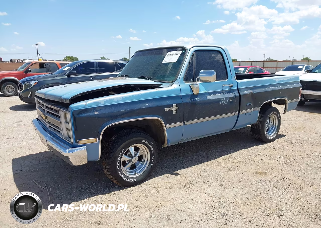 1985 Chevrolet C10 VIN:1GCDC14H3FJ160939 - 2