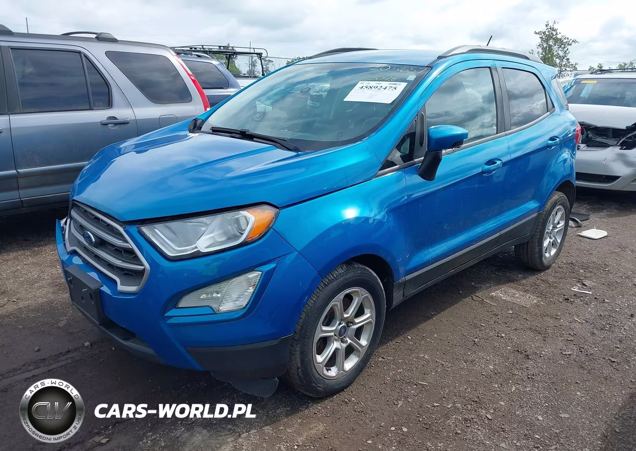 2018 Ford Ecosport Se VIN:MAJ3P1TE8JC205657 - 2