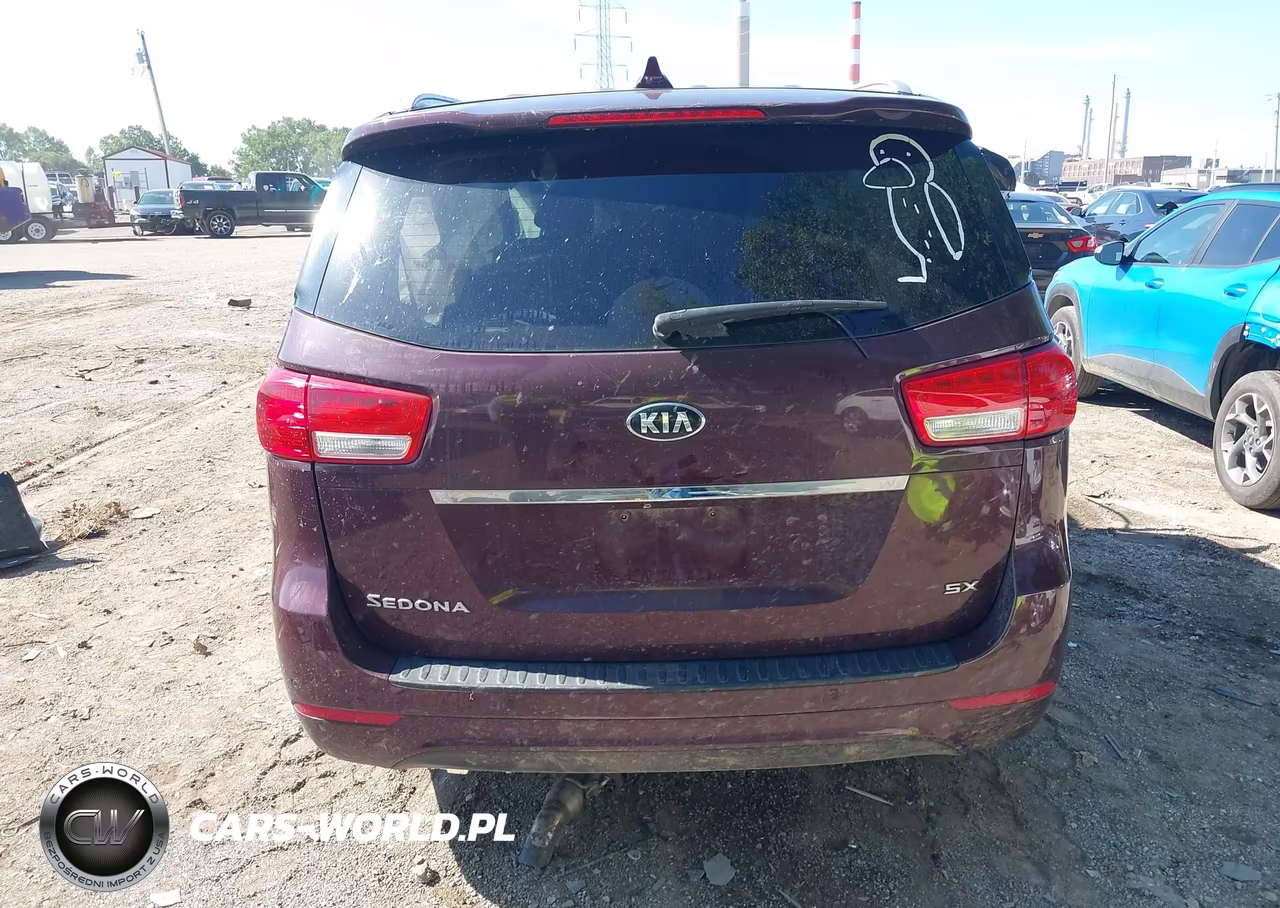 2018 Kia Sedona Sx VIN:KNDMC5C10J6377162 - 16