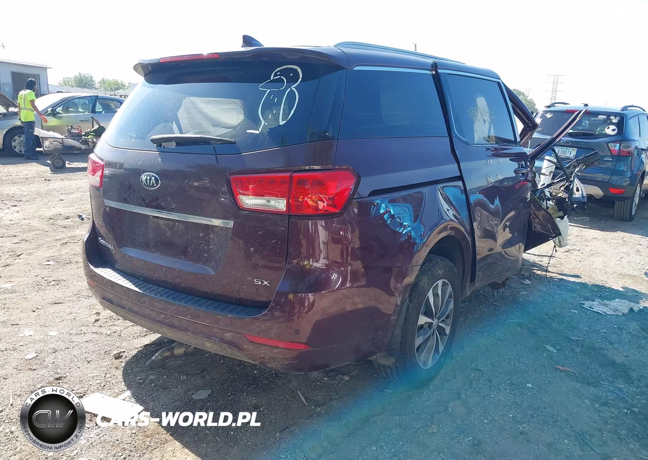 2018 Kia Sedona Sx VIN:KNDMC5C10J6377162 - 4