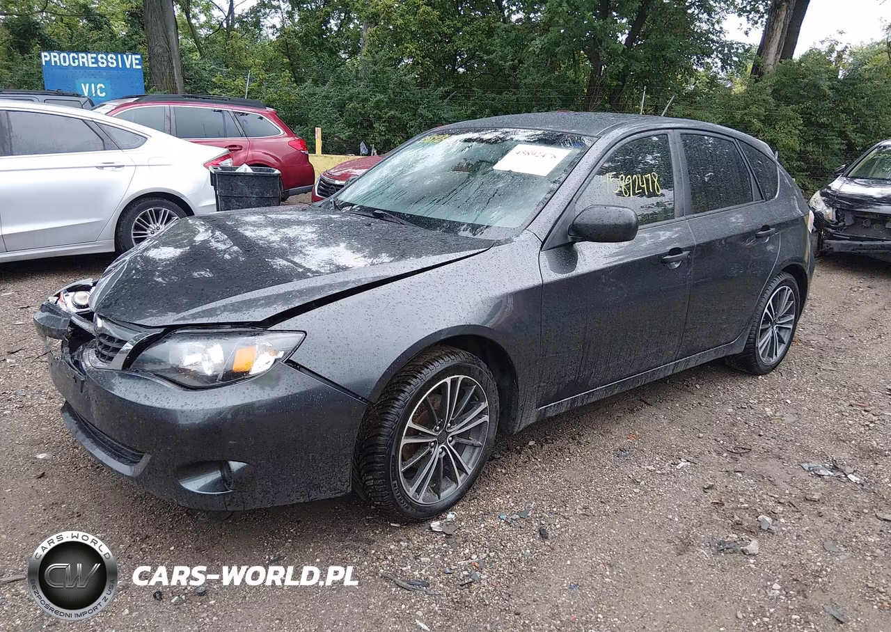 2008 Subaru Impreza 2.5I VIN:JF1GH61688H813909 - 2