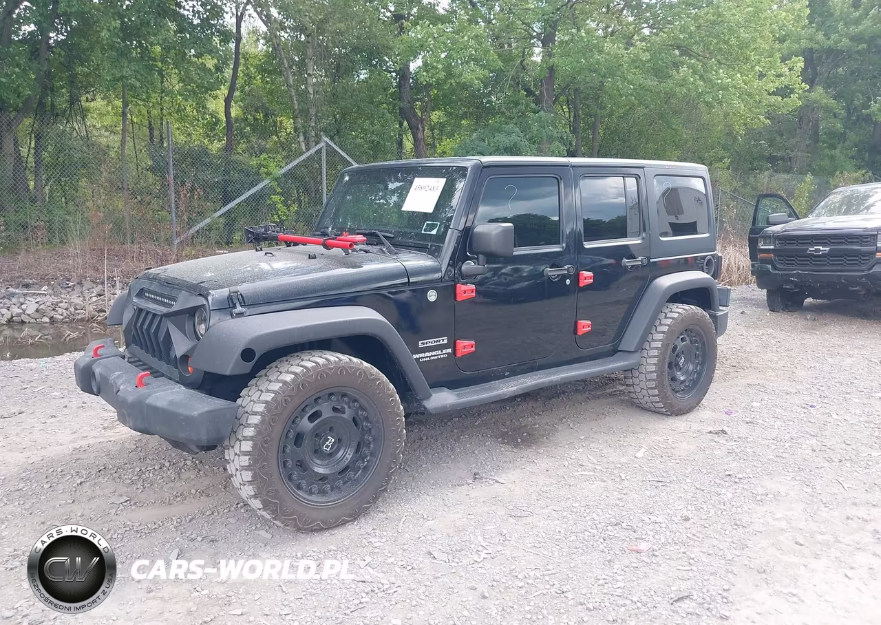 2013 Jeep Wrangler Unlimited Sport VIN:1C4BJWDG7DL581257 - 2