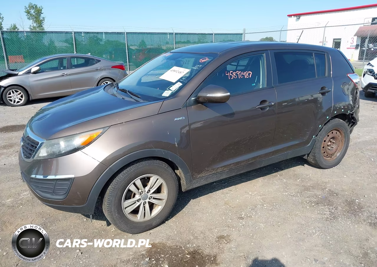2011 Kia Sportage Lx VIN:KNDPBCA29B7075526 - 2