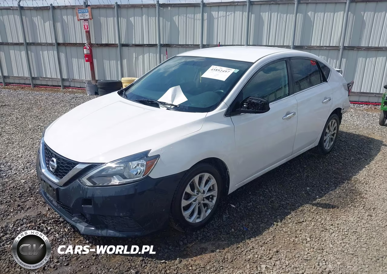 2019 Nissan Sentra Sv VIN:3N1AB7AP9KY356185 - 2
