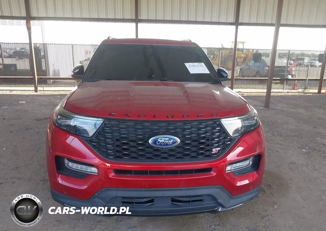 2022 Ford Explorer St VIN:1FM5K8GC3NGA44485 - 12