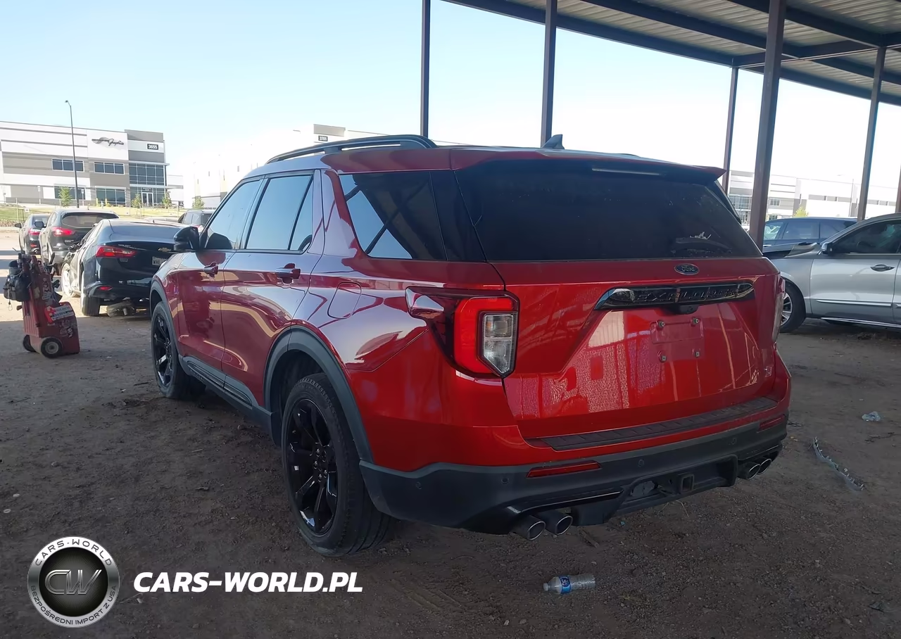 2022 Ford Explorer St VIN:1FM5K8GC3NGA44485 - 3