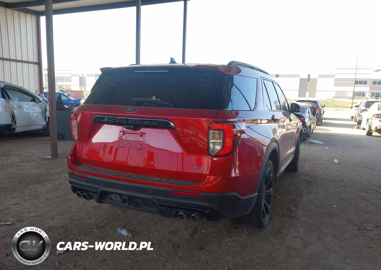 2022 Ford Explorer St VIN:1FM5K8GC3NGA44485 - 4