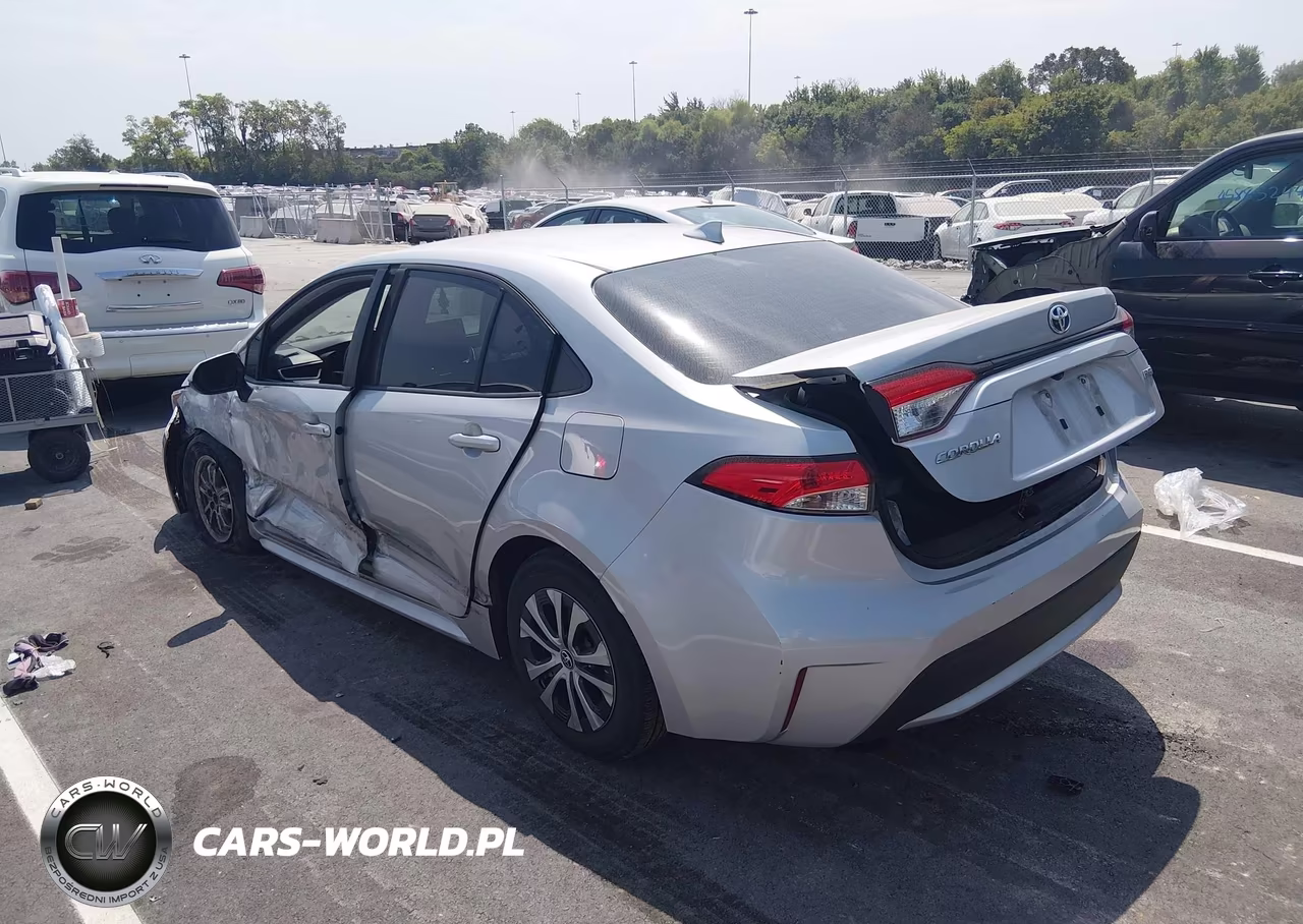 2022 Toyota Corolla Hybrid Le VIN:JTDEAMDE5NJ040771 - 3