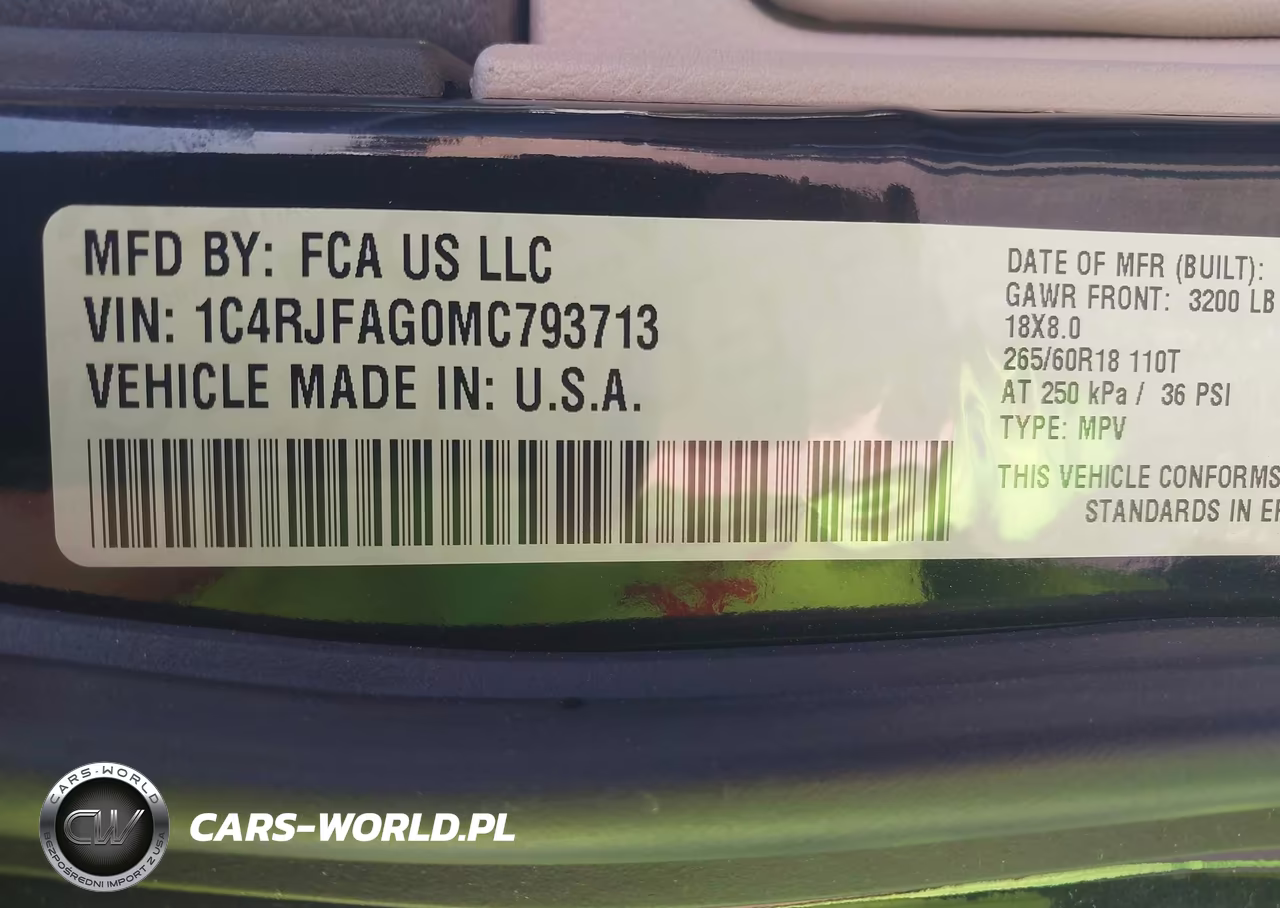 2021 Jeep Grand Cherokee Laredo E 4X4 VIN:1C4RJFAG0MC793713 - 9