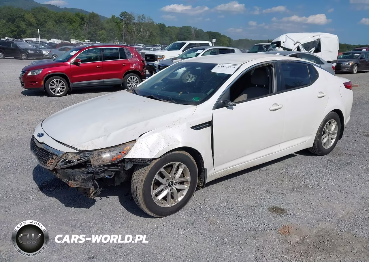 2011 Kia Optima Lx VIN:KNAGM4A79B5153100 - 2