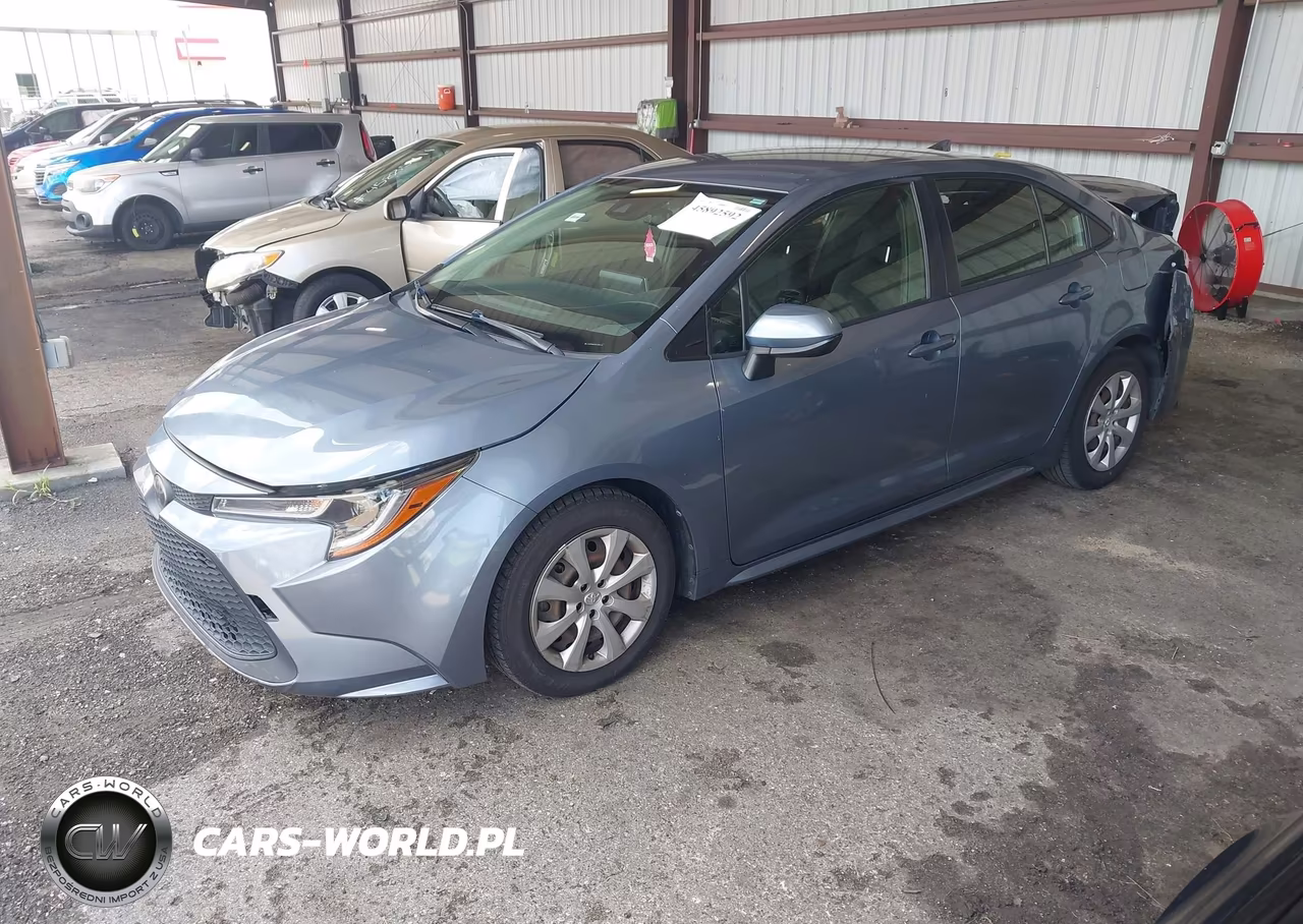 2021 Toyota Corolla Le VIN:JTDEPMAE7MJ188616 - 2