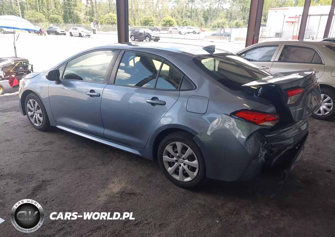 2021 Toyota Corolla Le VIN:JTDEPMAE7MJ188616 - 3