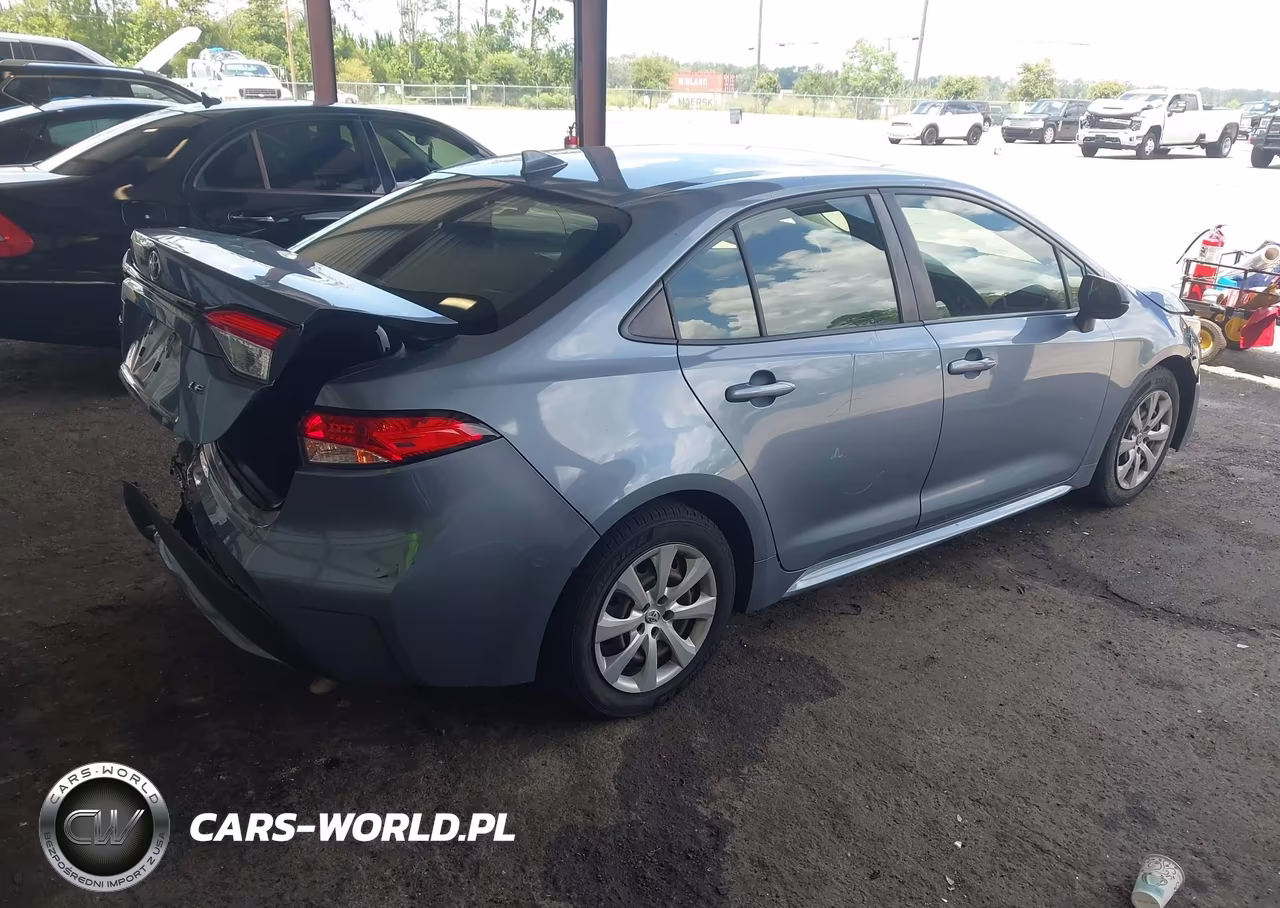 2021 Toyota Corolla Le VIN:JTDEPMAE7MJ188616 - 4