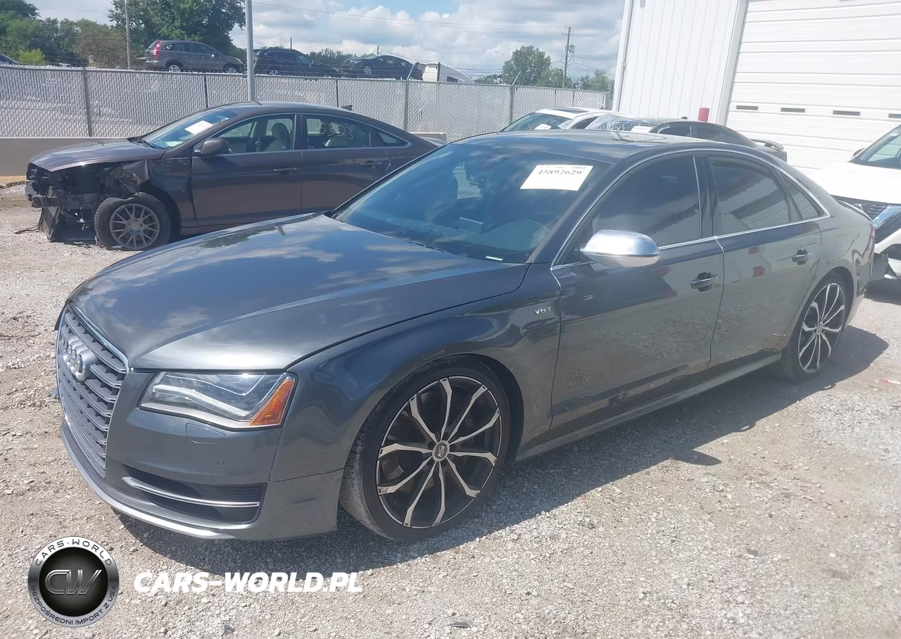 2014 Audi S8 4.0T VIN:WAUD2AFD3EN010928 - 2