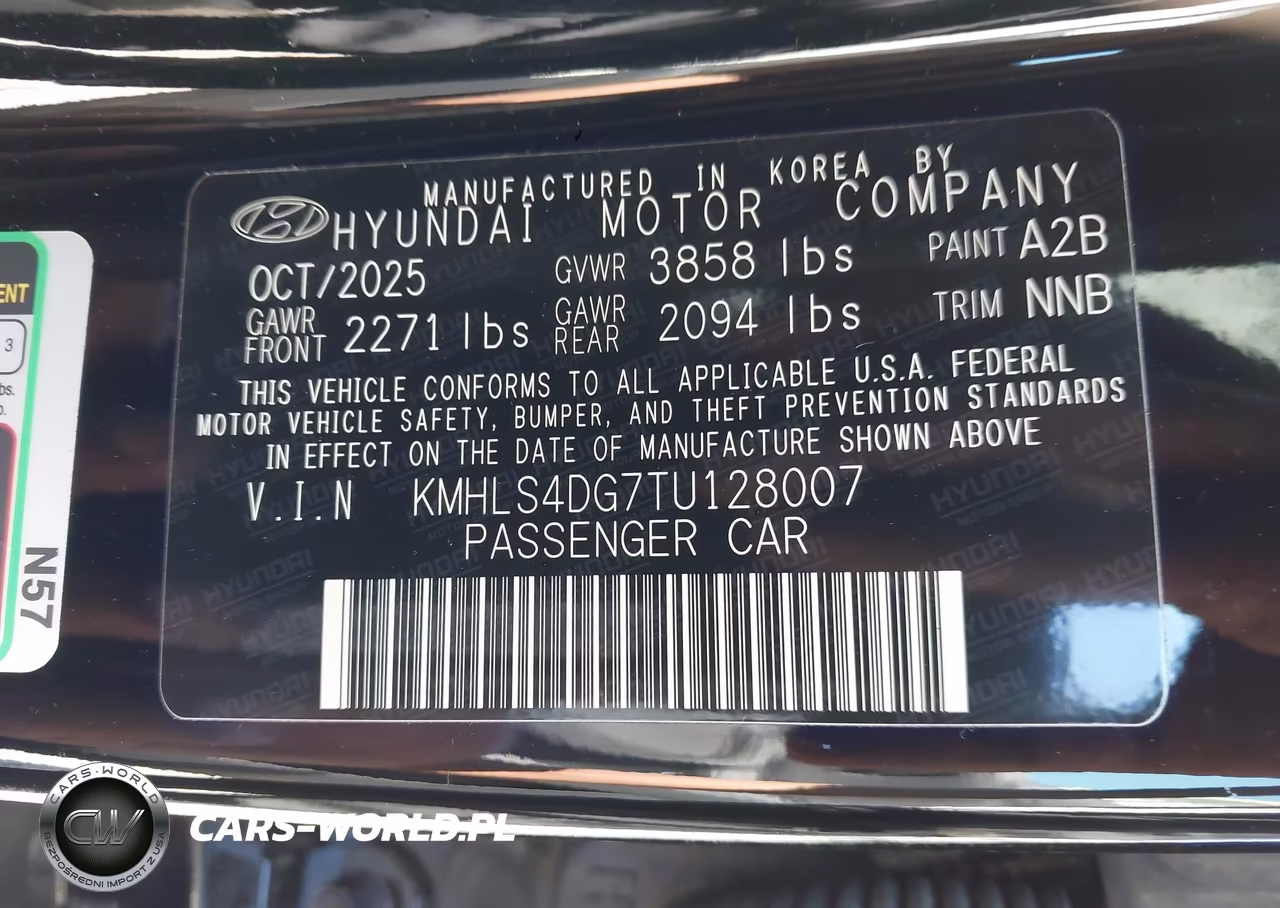 2026 Hyundai Elantra Sel Sport Premium VIN:KMHLS4DG7TU128007 - 9