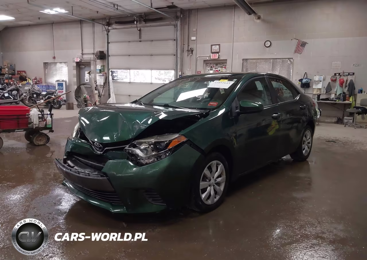 2016 Toyota Corolla Le VIN:2T1BURHE6GC672744 - 2