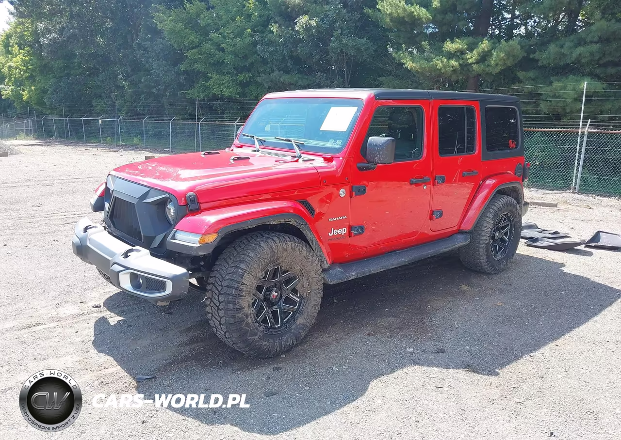 2020 Jeep Wrangler Unlimited Sahara 4X4 VIN:1C4HJXEN1LW152903 - 2