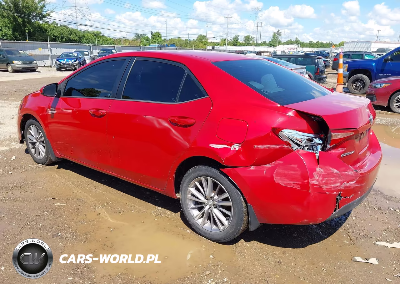 2017 Toyota Corolla Le VIN:2T1BURHEXHC774016 - 3