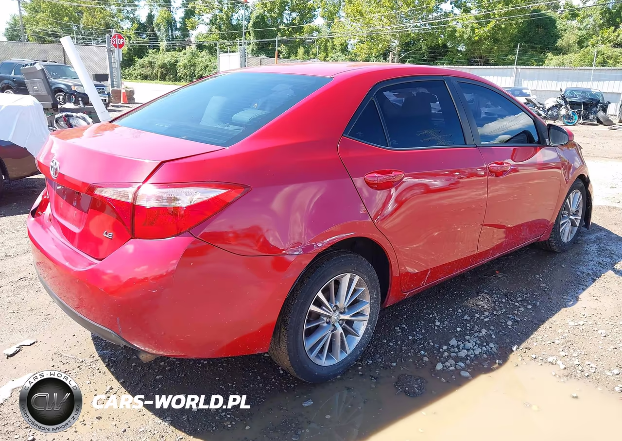 2017 Toyota Corolla Le VIN:2T1BURHEXHC774016 - 4