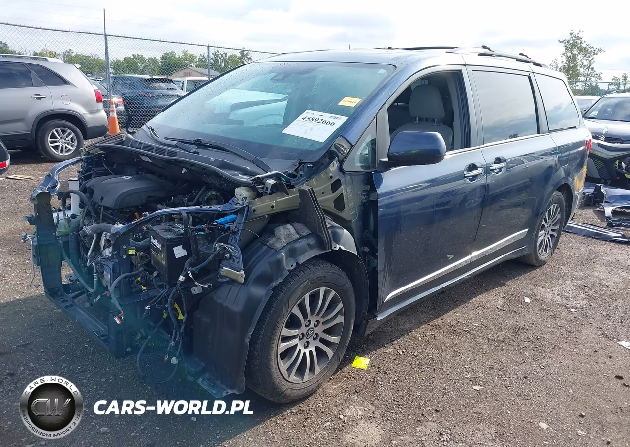 2019 Toyota Sienna Xle 8 Passenger VIN:5TDYZ3DC0KS977153 - 2