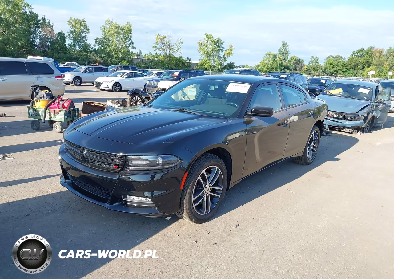 2019 Dodge Charger Sxt Awd VIN:2C3CDXJG0KH678966 - 2