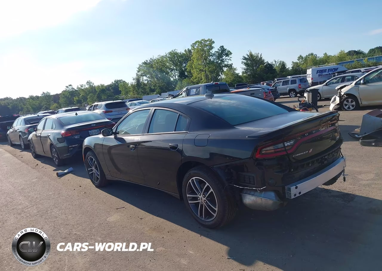 2019 Dodge Charger Sxt Awd VIN:2C3CDXJG0KH678966 - 3