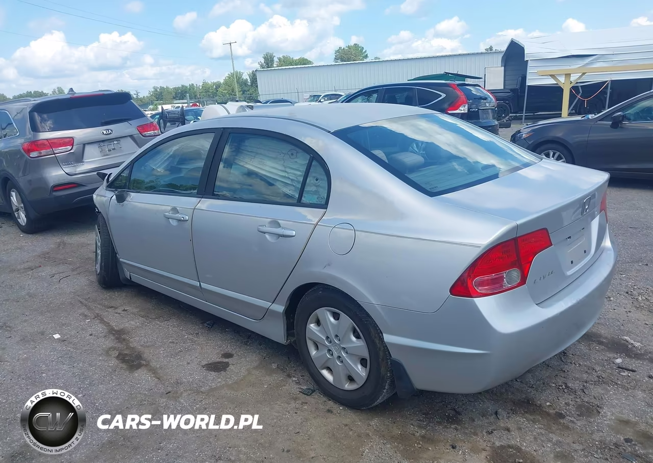 2008 Honda Civic Lx VIN:1HGFA16518L102483 - 3