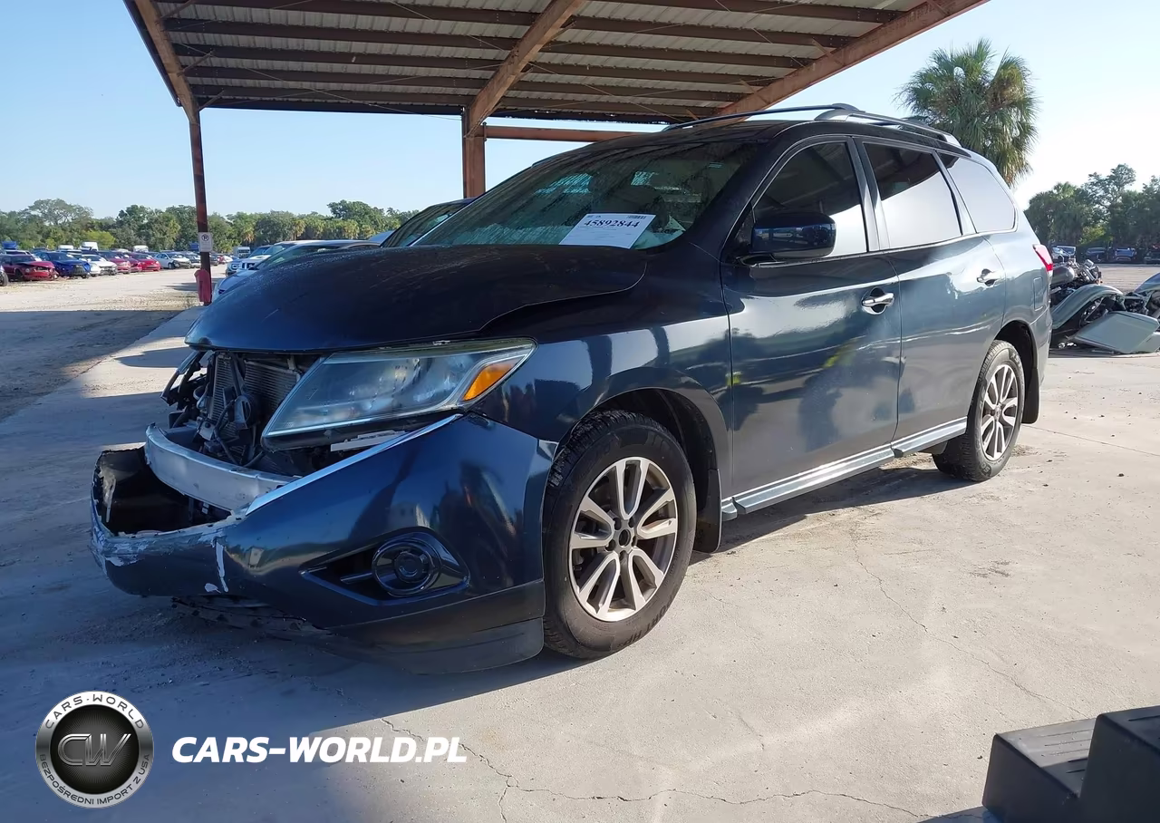 2015 Nissan Pathfinder S VIN:5N1AR2MNXFC721389 - 2