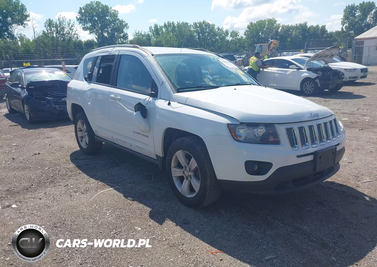 2016 Jeep Compass Latitude VIN:1C4NJDEB8GD617489 - 1