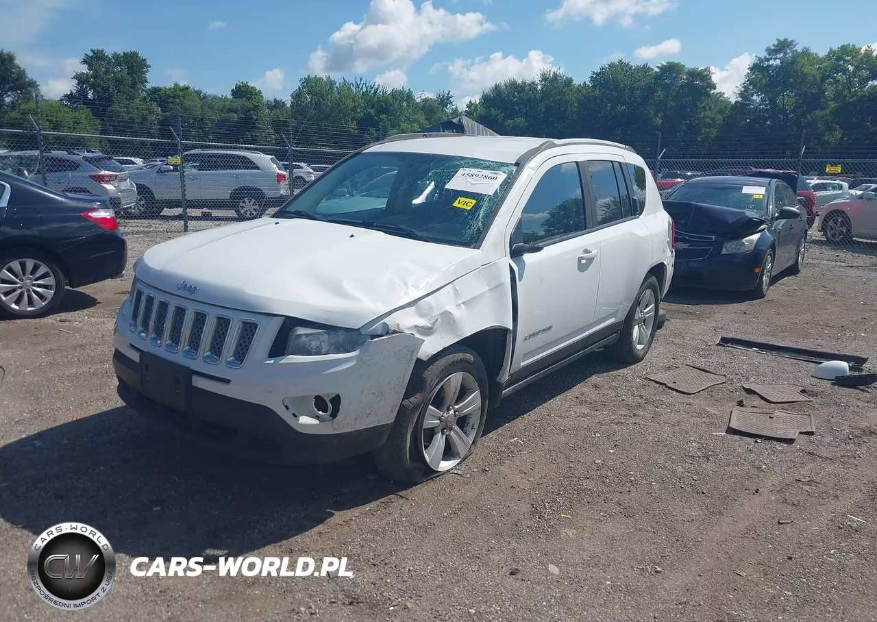 2016 Jeep Compass Latitude VIN:1C4NJDEB8GD617489 - 2