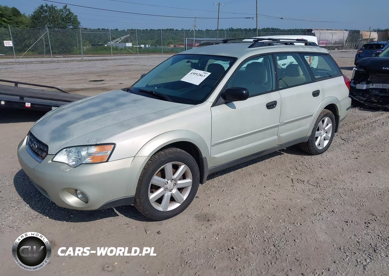 2007 SUBARU OUTBACK 2.5I VIN:4S4BP61C977303386 - 2