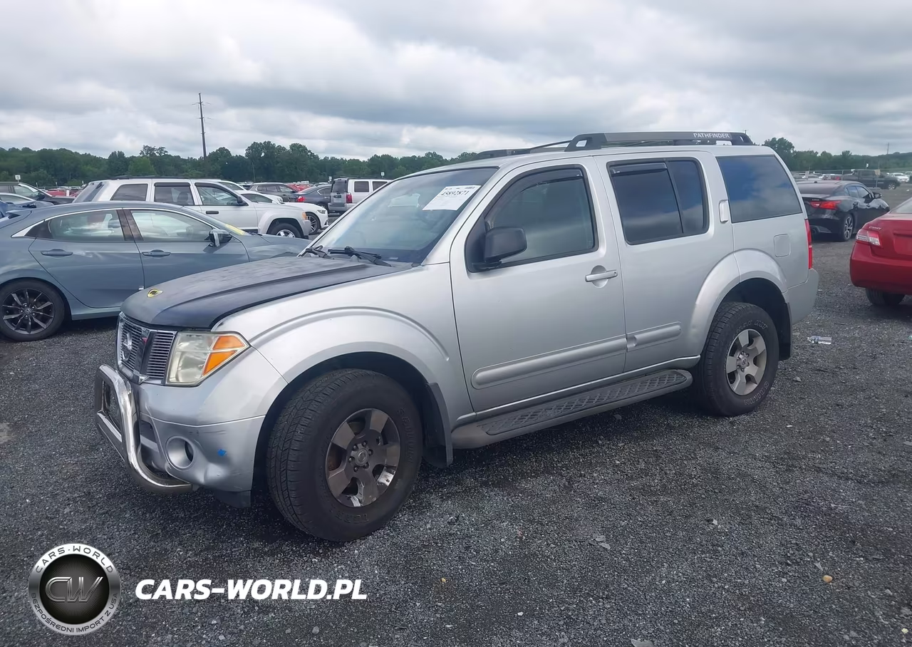 2007 Nissan Pathfinder Se VIN:5N1AR18W97C640964 - 2