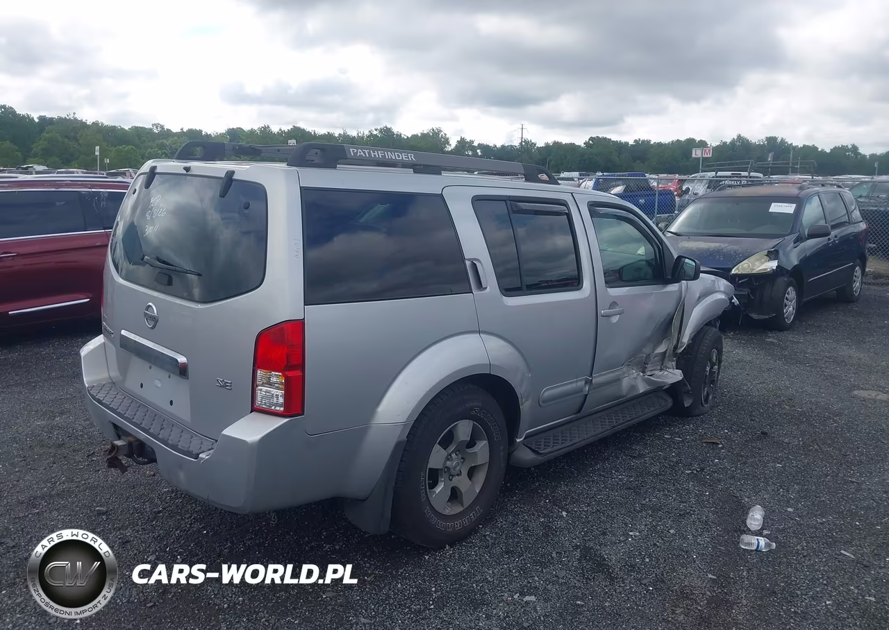 2007 Nissan Pathfinder Se VIN:5N1AR18W97C640964 - 4
