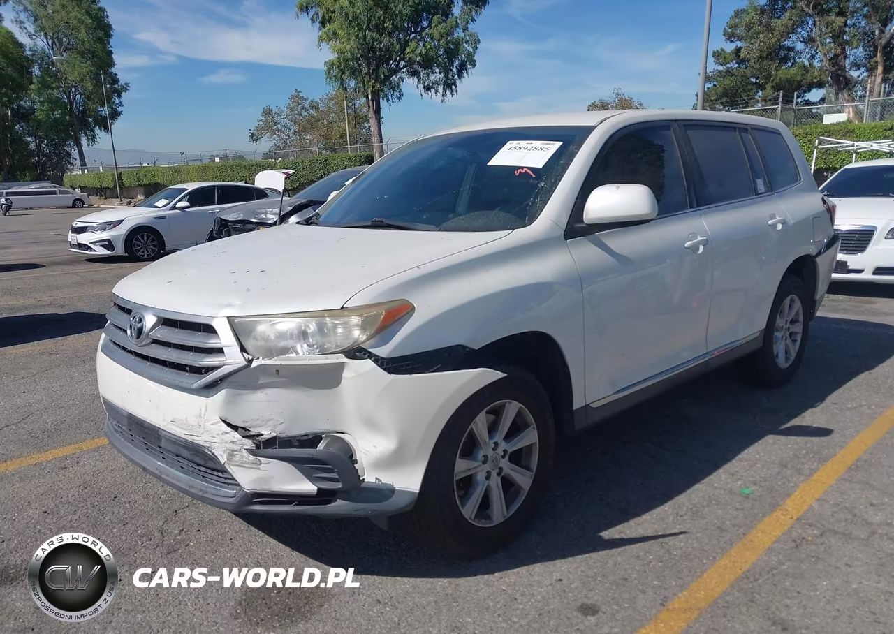 2012 Toyota Highlander VIN:5TDZA3EH9CS026165 - 2