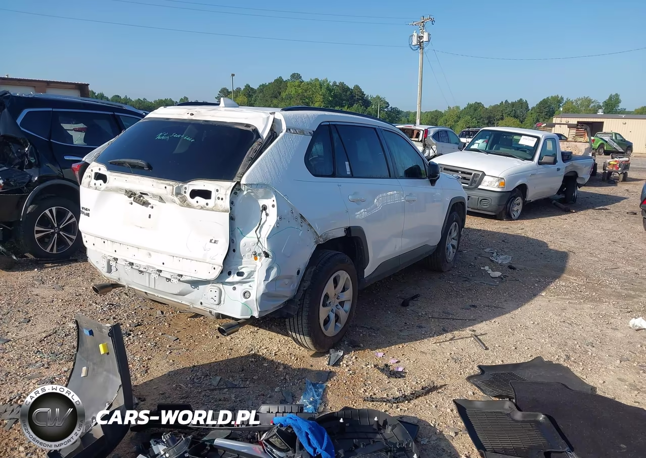 2019 Toyota Rav4 Le VIN:2T3H1RFV3KW015596 - 4
