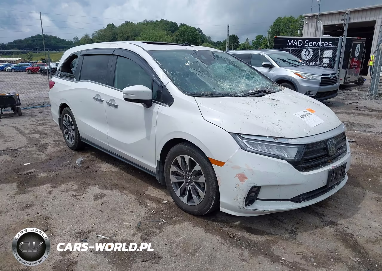 2023 Honda Odyssey Ex-L VIN:5FNRL6H61PB053392 - 1