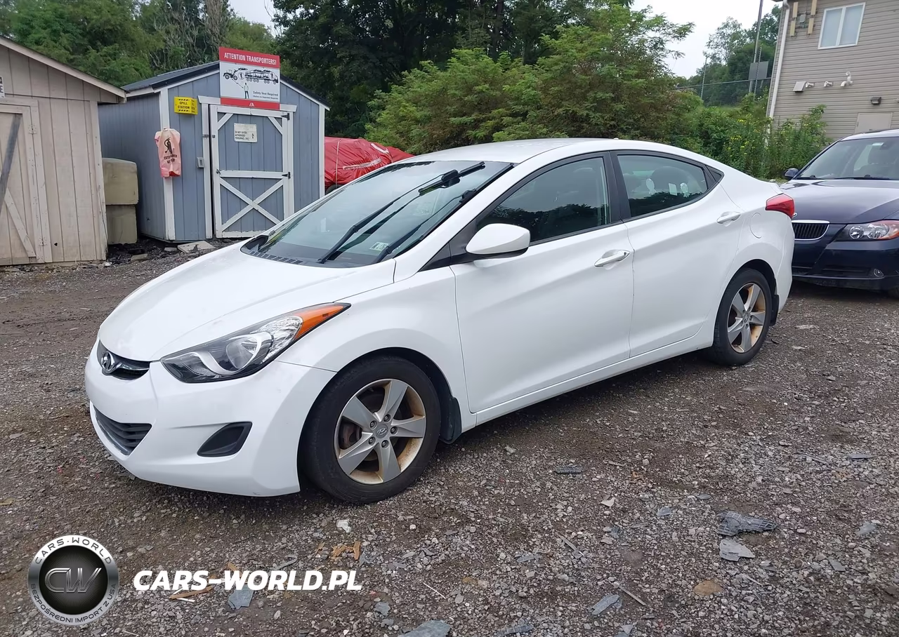 2013 Hyundai Elantra Gls VIN:5NPDH4AE1DH405630 - 2