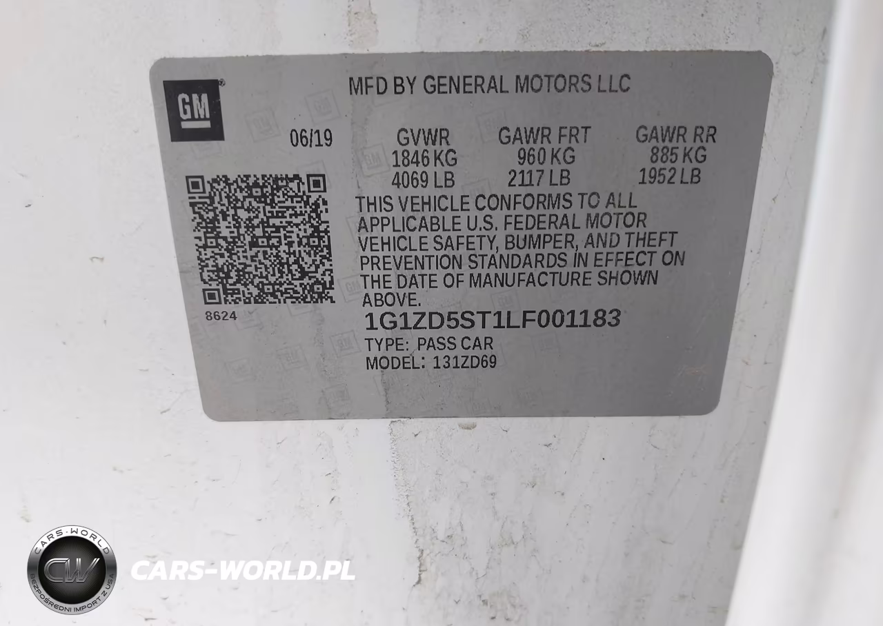 2020 Chevrolet Malibu Fwd Lt VIN:1G1ZD5ST1LF001183 - 9