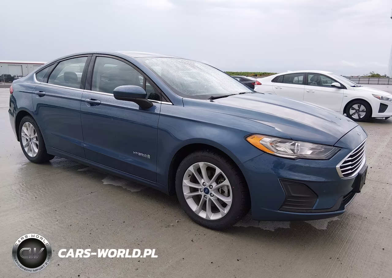 2019 Ford Fusion Hybrid Se VIN:3FA6P0LU7KR136400 - 1