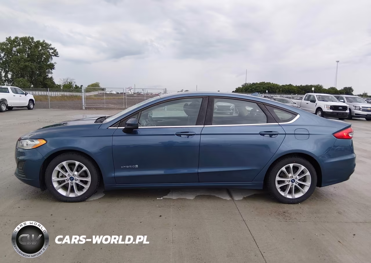 2019 Ford Fusion Hybrid Se VIN:3FA6P0LU7KR136400 - 16