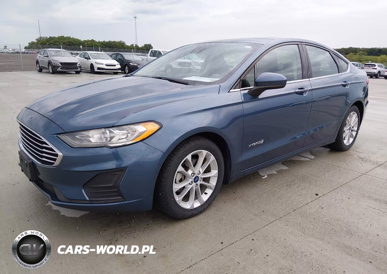 2019 Ford Fusion Hybrid Se VIN:3FA6P0LU7KR136400 - 2