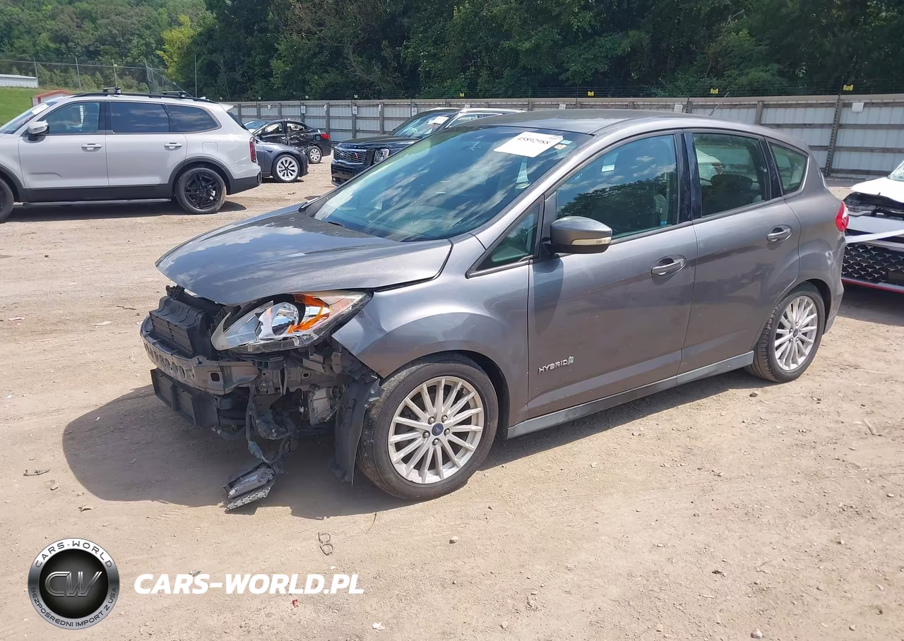 2013 Ford C-Max Hybrid Se VIN:1FADP5AU0DL535934 - 2