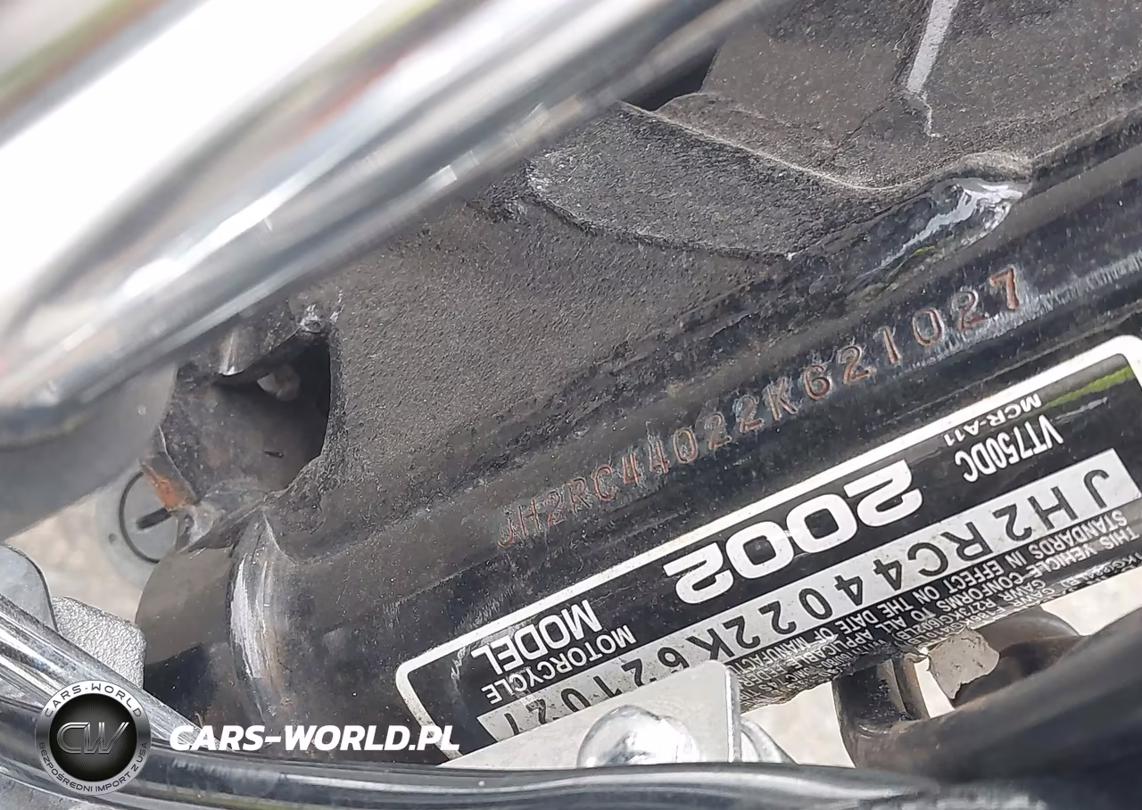 2002 Honda Vt750 Dc VIN:JH2RC44022K621027 - 10