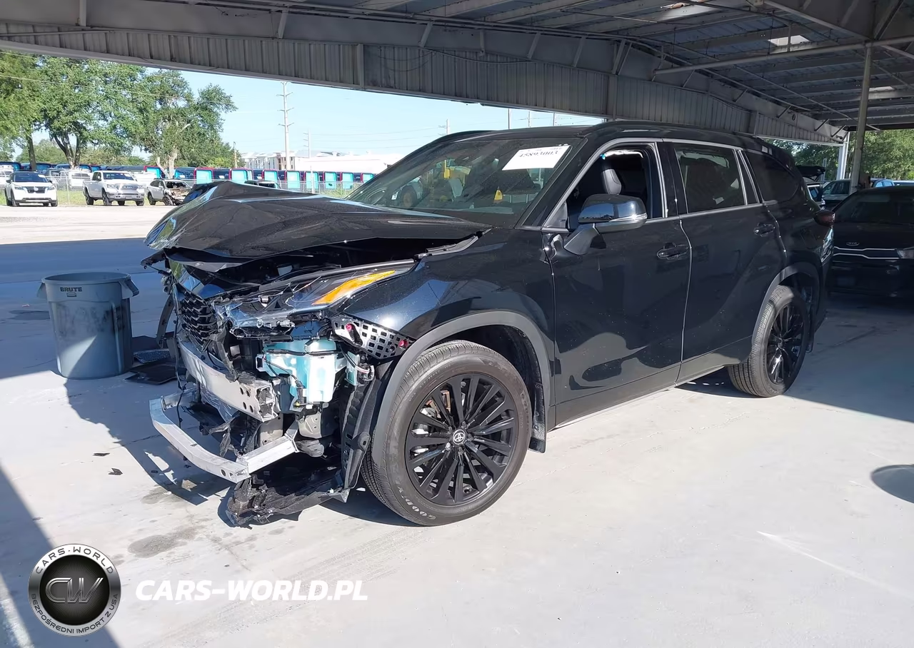 2025 Toyota Highlander Xse VIN:5TDKDRBHXSS593595 - 2