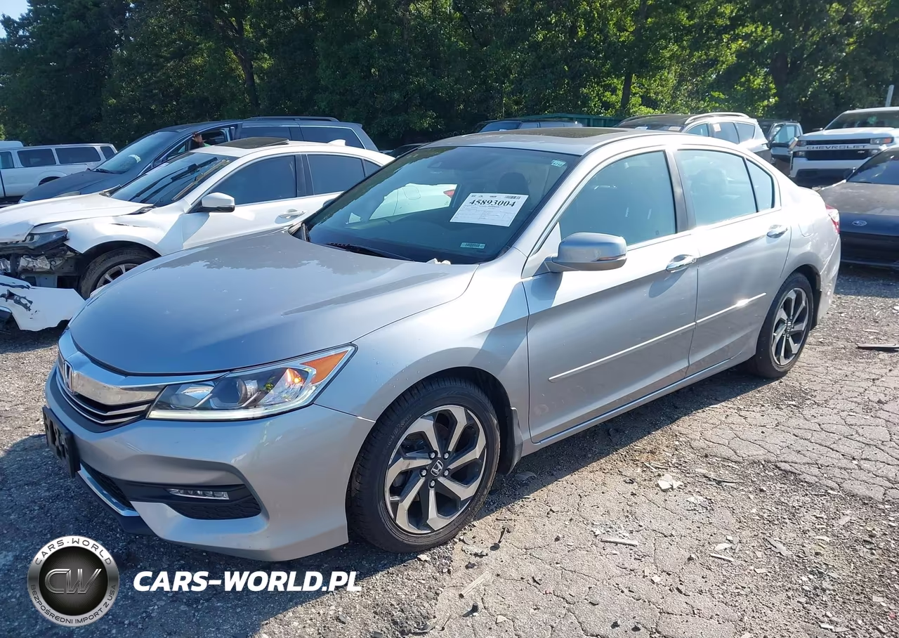 2017 Honda Accord Ex-L VIN:1HGCR2F97HA044010 - 2