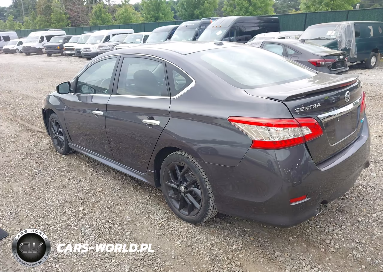 2013 Nissan Sentra Sr VIN:3N1AB7AP2DL745069 - 3