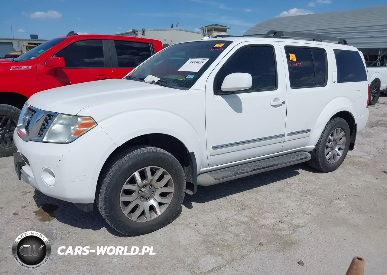 2012 Nissan Pathfinder Le VIN:5N1AR1NN2CC626782 - 2