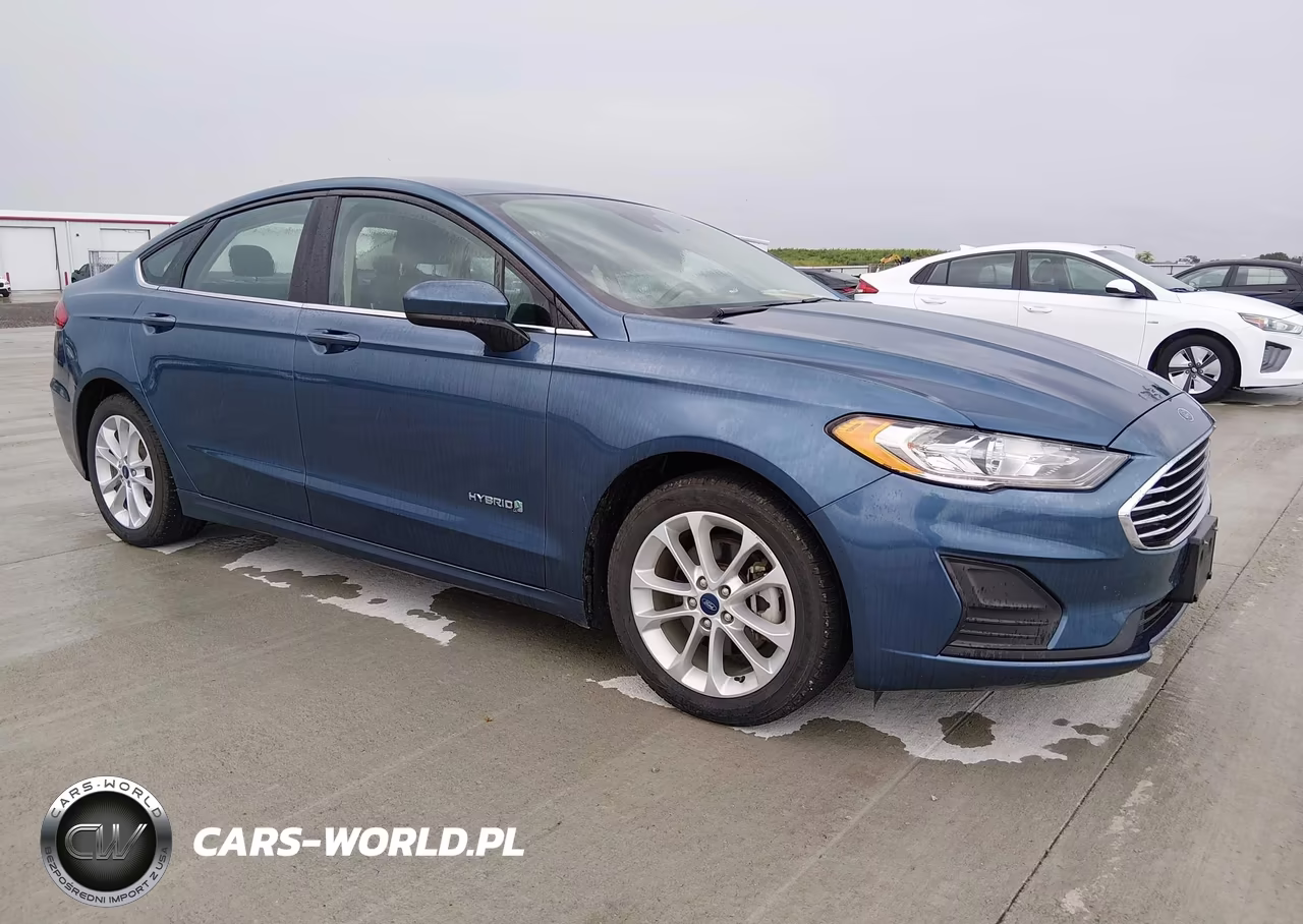 2019 Ford Fusion Hybrid Se VIN:3FA6P0LU9KR136401 - 1