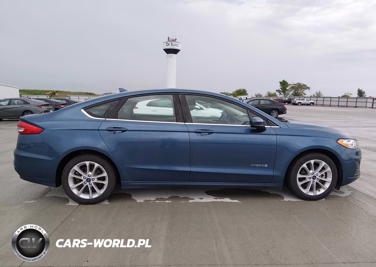 2019 Ford Fusion Hybrid Se VIN:3FA6P0LU9KR136401 - 14