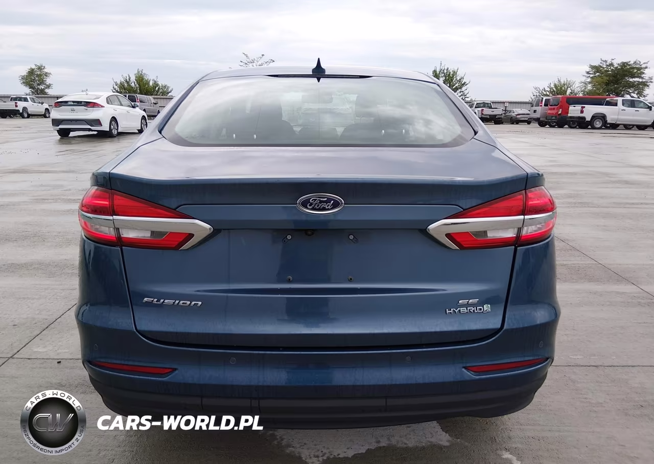 2019 Ford Fusion Hybrid Se VIN:3FA6P0LU9KR136401 - 17